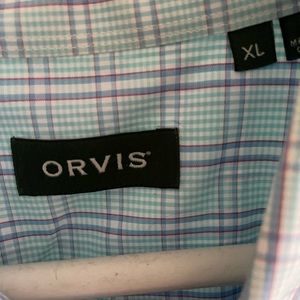 Mens XL Orvis brand button down dress shirt - worn once